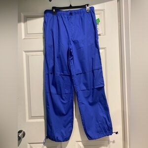 Love, Fire parachute pants 100% cotton New medium